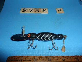 S9758 H Bomber Water Dog Wooden Fishing Lure