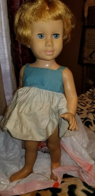 Vintage Chatty Cathy Baby Doll 60’s Needs Tlc