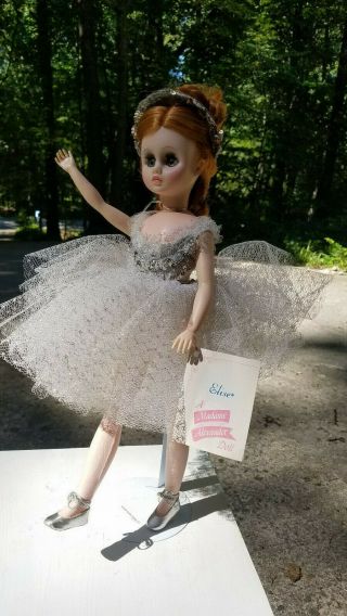 Vintage Madame Alexander Ballerina Doll Gorgeous High Color All & Tag