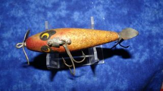 Vintage Smithwick King Snipe Wood Lure Old Fishing Lures Crankbait Bass Bait Wow
