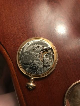 Vintage Waltham Pocket Watch Repair Or Parts