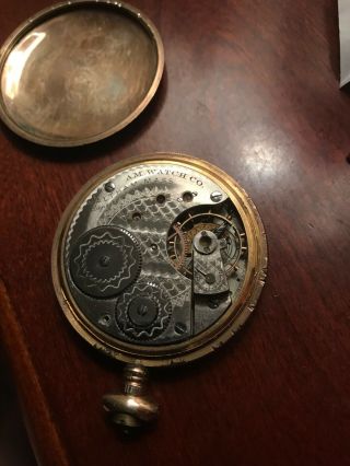 Vintage Waltham Pocket Watch Repair or Parts 2