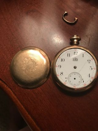Vintage Waltham Pocket Watch Repair or Parts 4