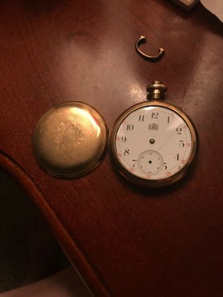 Vintage Waltham Pocket Watch Repair or Parts 5