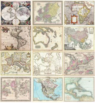 2000 Rare Antique Maps In High Resolution (300dpi) On 3 Dvds