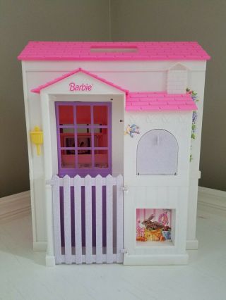 Vintage Barbie Folding Pretty House by Mattel 1996.  (See Listing) 2