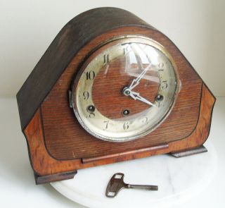 Vintage Chime Mantel Clock - For Spares Repair
