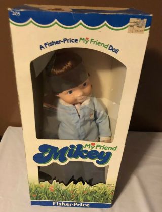 Vintage Fisher Price My Friend Mikey Doll 1982