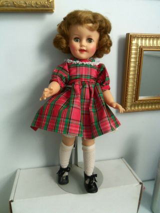 1950s Vintage Shirley Temple Doll 15” Made By Ideal