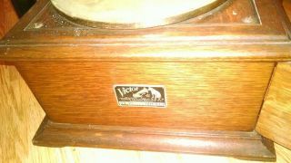 Small Antique Victor Victrola Talking Machine Record Player Phonograph VV - VI 7
