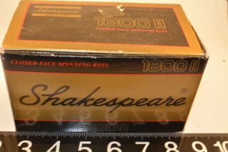 Old Classic Shakespeare 1800ii Under Spinning Reel Old Stock In The Box