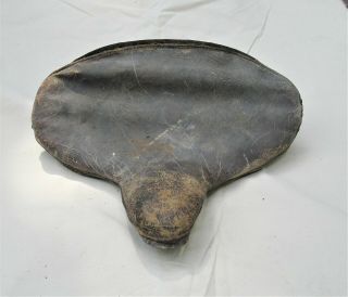 Motorcycle Seat,  Rare Antique Vintage Rustic Collectable,  May Have Been Military
