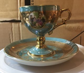 Vintage Tea Cup & Saucer Royal Vienna (rare Find) No 11/620