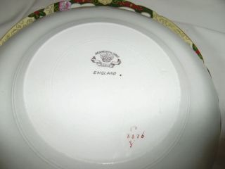 5 Antique Rare ASHWORTH BROTHERS Hanley 9 3/4 Inch Dinner Plates 9288 3