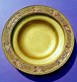 Louis C.  Tiffany Furnaces Inc. ,  Bronze Plate 413