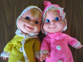 Vintage Mattel Baby Beans Dolls 1970 3