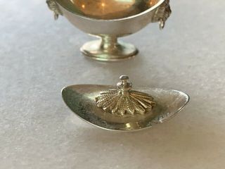 VINTAGE Miniature Dollhouse ARTISAN Mike Sparrow Sterling Silver Sauce Tureen 7