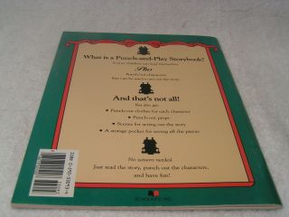 DOLL HOUSE CHRISTMAS A PUNCH - AND - PLAY STORYBOOK PAPER DOLL BOOK (1983) 2