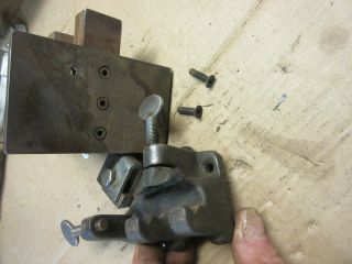 vintage hand crank valve dresser antique hit miss gas engine tool vise model T 7