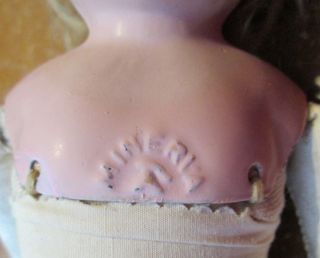 MINERVA Antique German Doll - Jointed Kid Body Sleep Eyes Hair 6