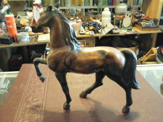 Vintage Caste Metal Horse Copper Colored