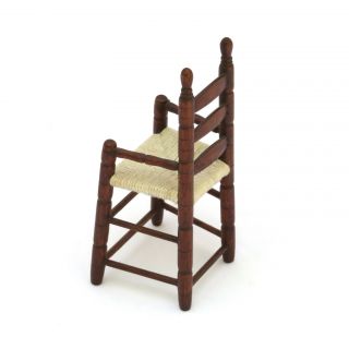 Artisan George Hoffman Dollhouse Miniature Shaker Child ' s High Chair 2