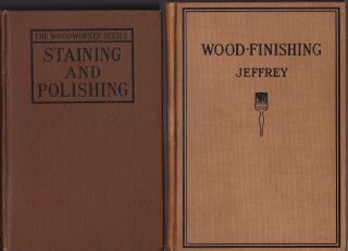 Books: Two Books Regarding Wood - Finishing,  Staining & Polishing (1920s,  Hb)
