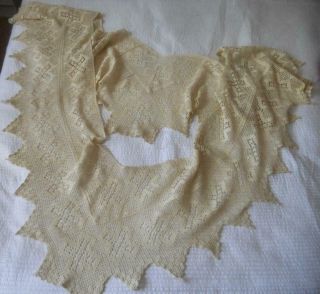 Vintage Cream Filet Crochet Lace Border For Table Cloth 114 X 114 Cms 28 Cm Deep
