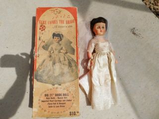 Vintage 1950s Here Comes The Bride Doll Madame Alexander??