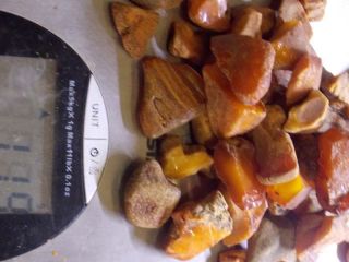 Antique natural Baltic amber stone egg yolk toffee amber 119g 老琥珀 波羅的海琥珀 8