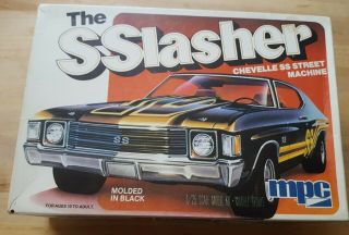 The Sslasher Chevelle Ss Street Machine Model Kit By Mpc