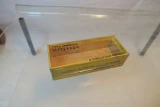 Fred Arbogast Jitterbug Vintage Fishing Lure - Box Only
