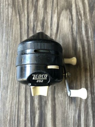 Vintage Zebco 202 Fishing Reel Made In Usa