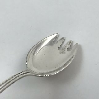 Antique Whiting Sterling Silver Portland Ice Cream Fork Spoon Hess & Culbertson 3