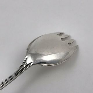 Antique Whiting Sterling Silver Portland Ice Cream Fork Spoon Hess & Culbertson 4