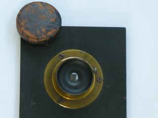 Antique Zeiss - Anastigmatic Bausch & Lomb 5 X 7 Series V Lens W/cap Pat.  1891