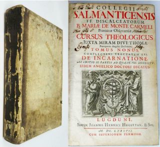 Antique Vellum Latin Religion Christianity Saint Thomas Aquinas 1687