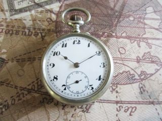 Antique Swiss 1800s Vogt Pocket Watch Over 100 Years Old In Good Order