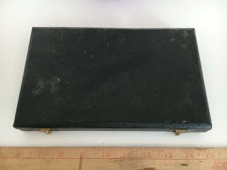 Vintage Gold Scale & Weights In Carrying Case 3
