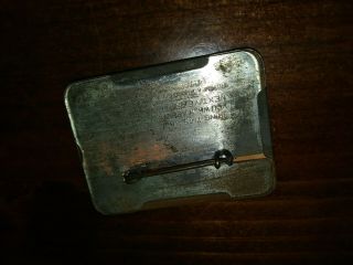 Antique Fishing Licenses Metal State West Virginia Maryland & Ohio Pinback Pin. 2