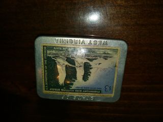 Antique Fishing Licenses Metal State West Virginia Maryland & Ohio Pinback Pin. 3