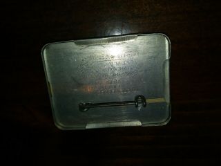 Antique Fishing Licenses Metal State West Virginia Maryland & Ohio Pinback Pin. 4
