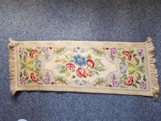 Antique Gobelin Tapestry Hand Made Panel Runner 1930