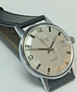 VINTAGE GENTS SWISS MADE AUTOMATIC WRIST WATCH FULLY 3