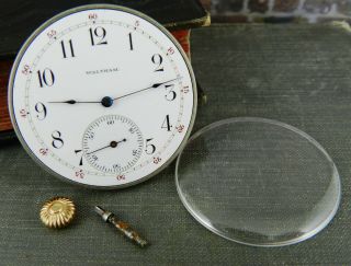 C.  1900 Antique Waltham Pocket Watch Movement Model 1894 12s 17j