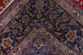 Traditional Oriental Rug Hand - Knotted Wool Collectible Home Decor Carpet 10 x 13 11