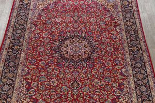 Traditional Oriental Rug Hand - Knotted Wool Collectible Home Decor Carpet 10 x 13 5