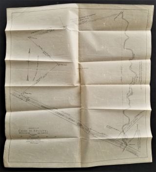 1937 Antique Hand Drawn Map Brandywine Hundred Castle Co De Emma H Bechtel