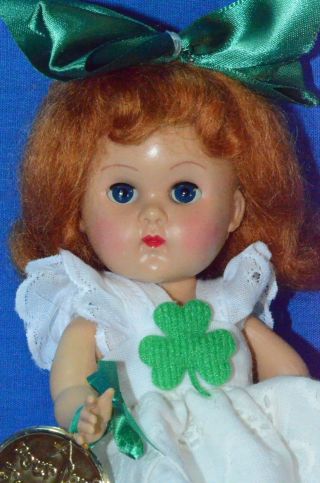 Vintage 8 " Vogue Ginny Doll " Luck Of The Irish " Slw Ml