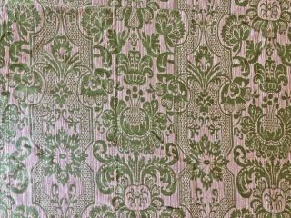 Antique Handmade Amish Green Pattern Bedspread Cover Blanket Bed Coverlet 84x94
